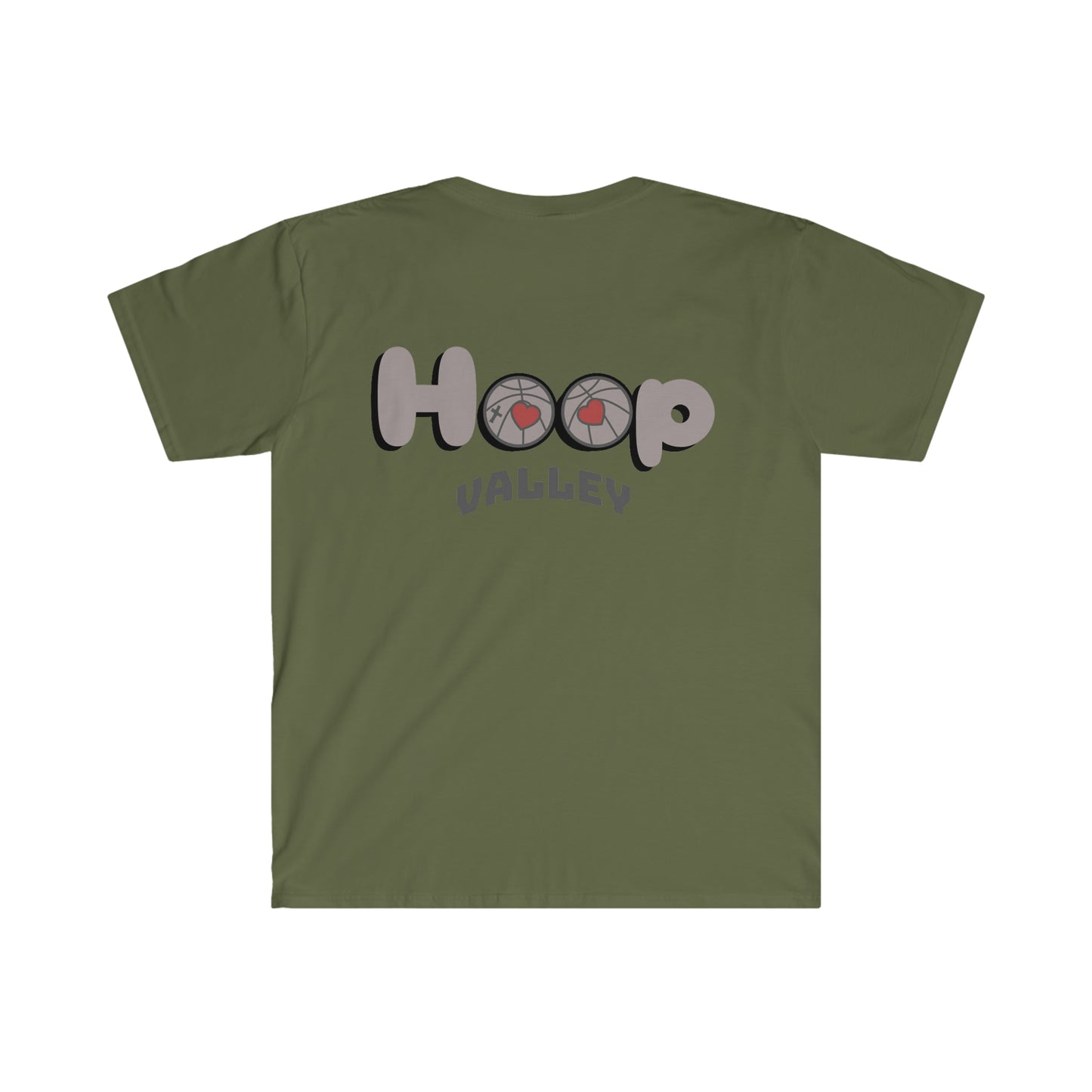 Hoop Valley Chocolate Brown Logo T-Shirts