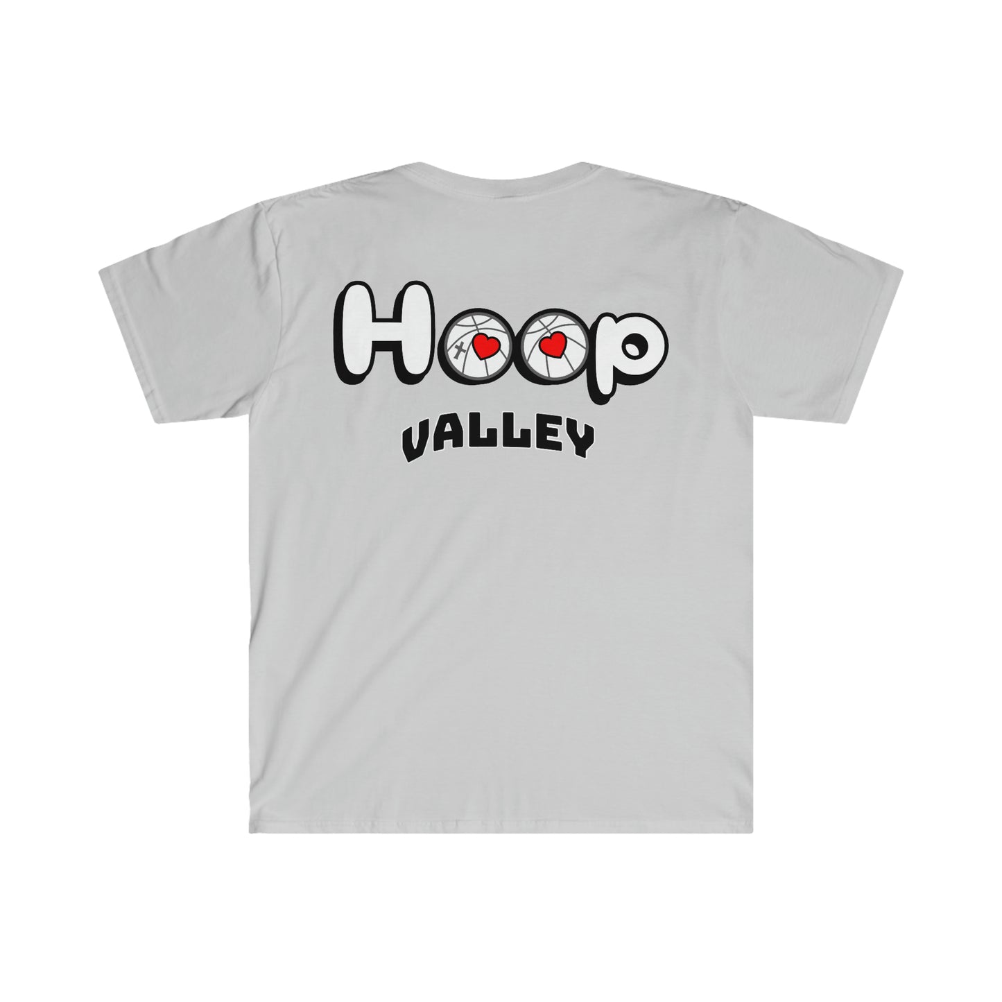 Hoop Valley White Logo T-Shirts