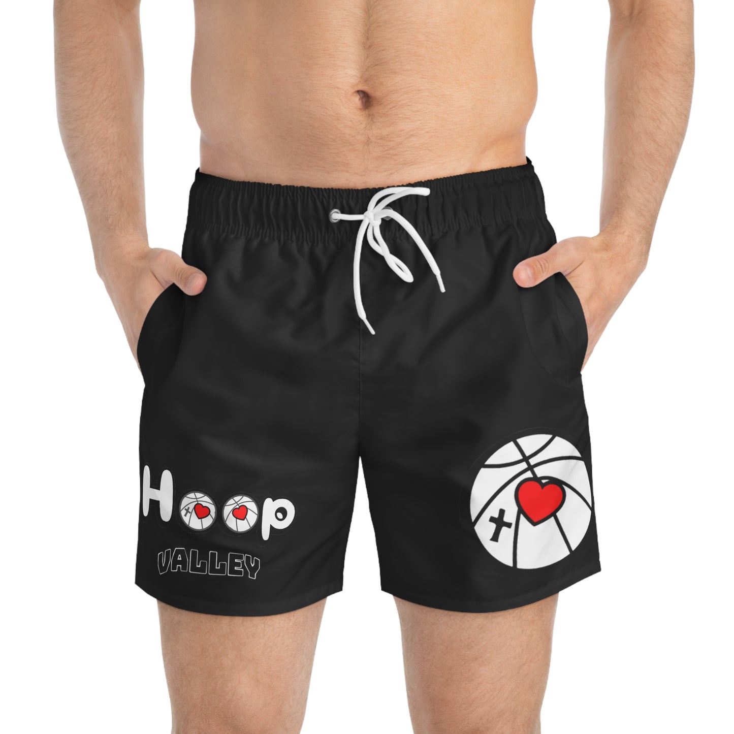 Hoop Valley Black With White Logo