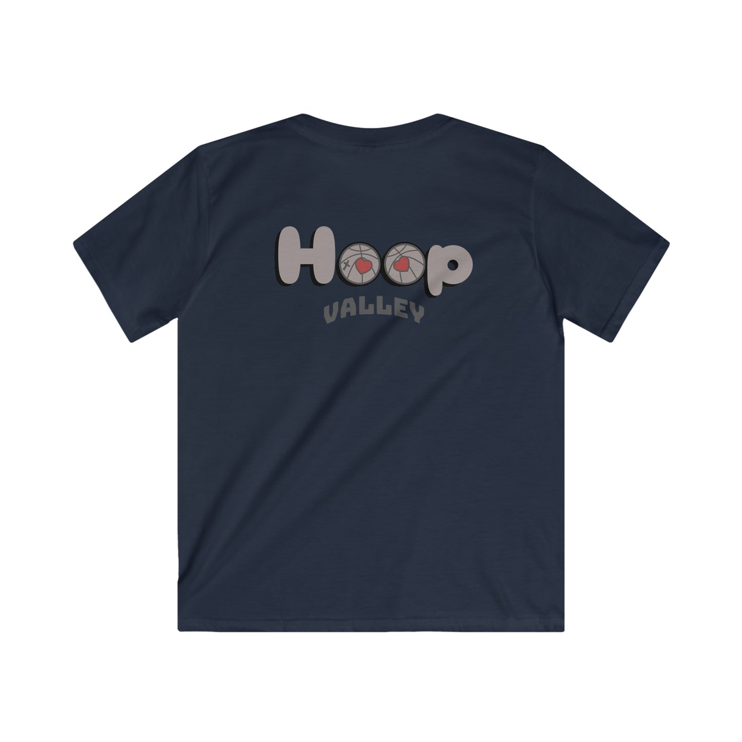Kids Hoop Valley T-shirt Brown Logo