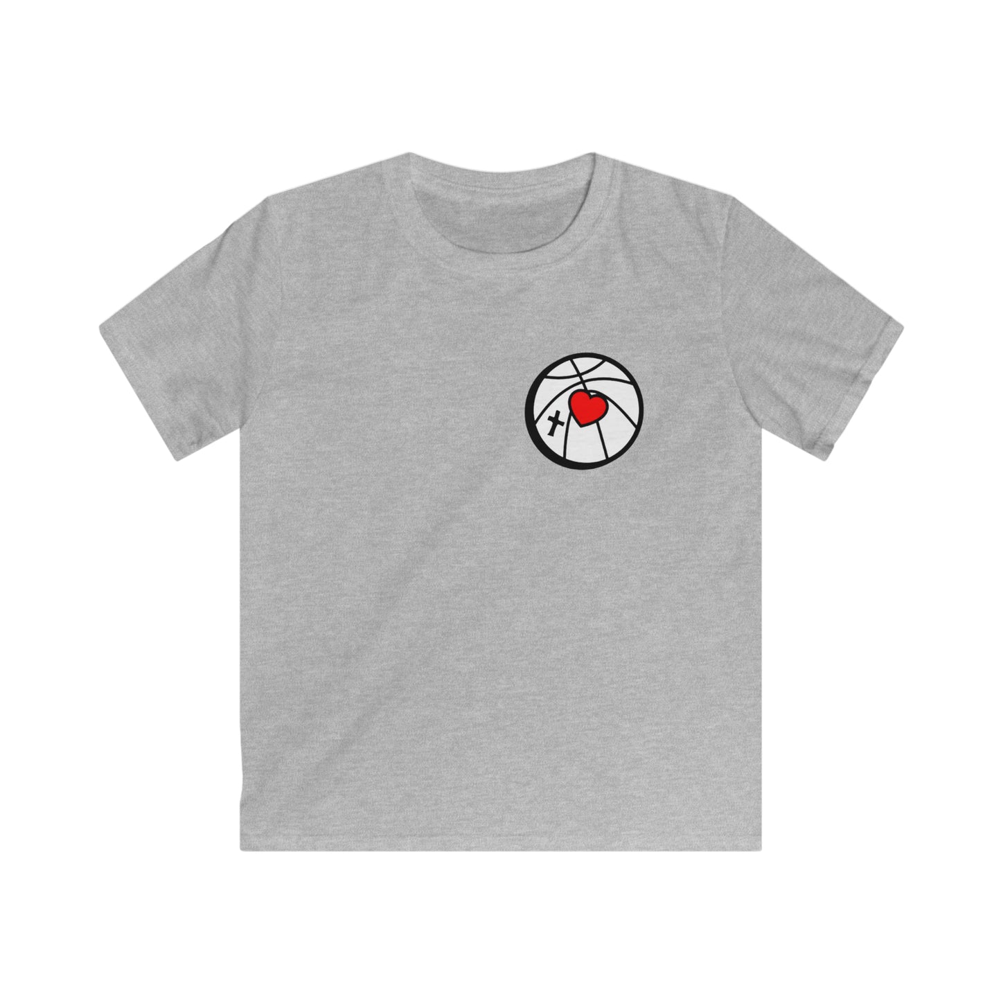 Kids Hoop Valley T-shirt White Logo